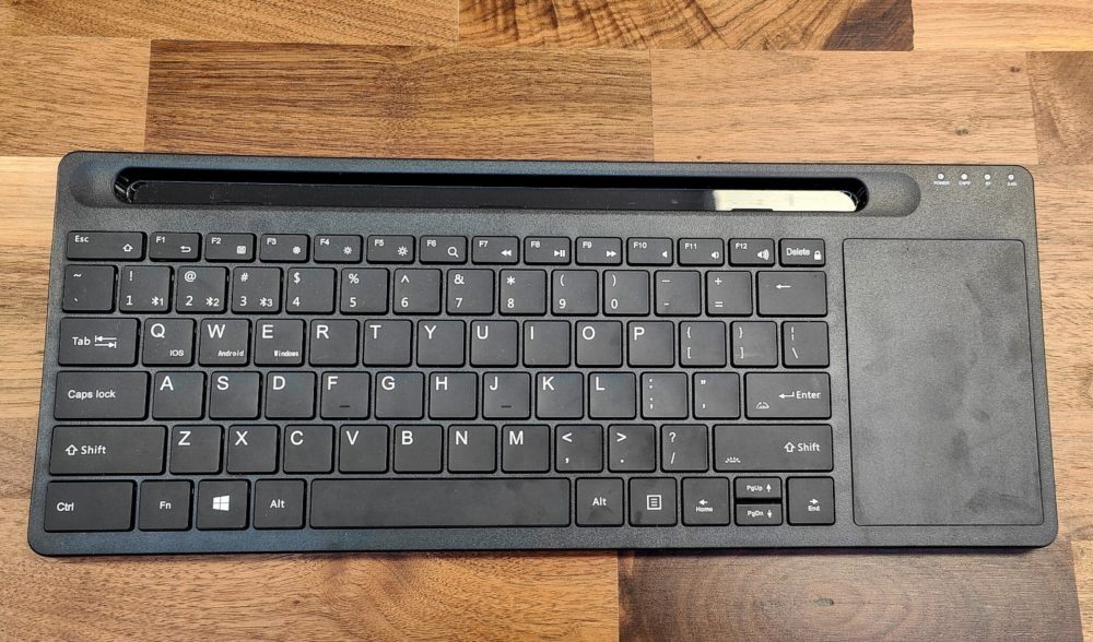 Clavier sans fils bluetooth pour téléphone et tablette
